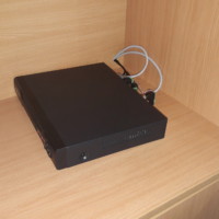 Видеорегистратор Ahd 2Мп установлен в шкафу