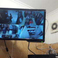 Монитор подключен к видеорегистратору Калининград