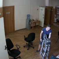 2Мп IP камера в офисном здании Калинниград